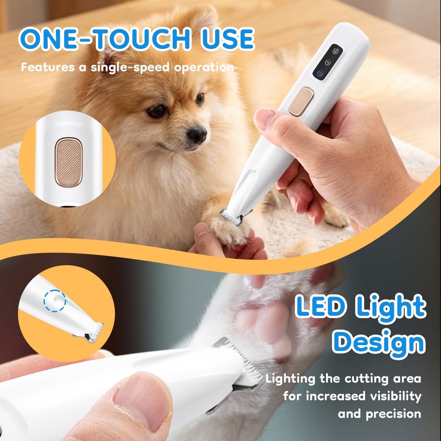 Precision Pet Paw Shaver