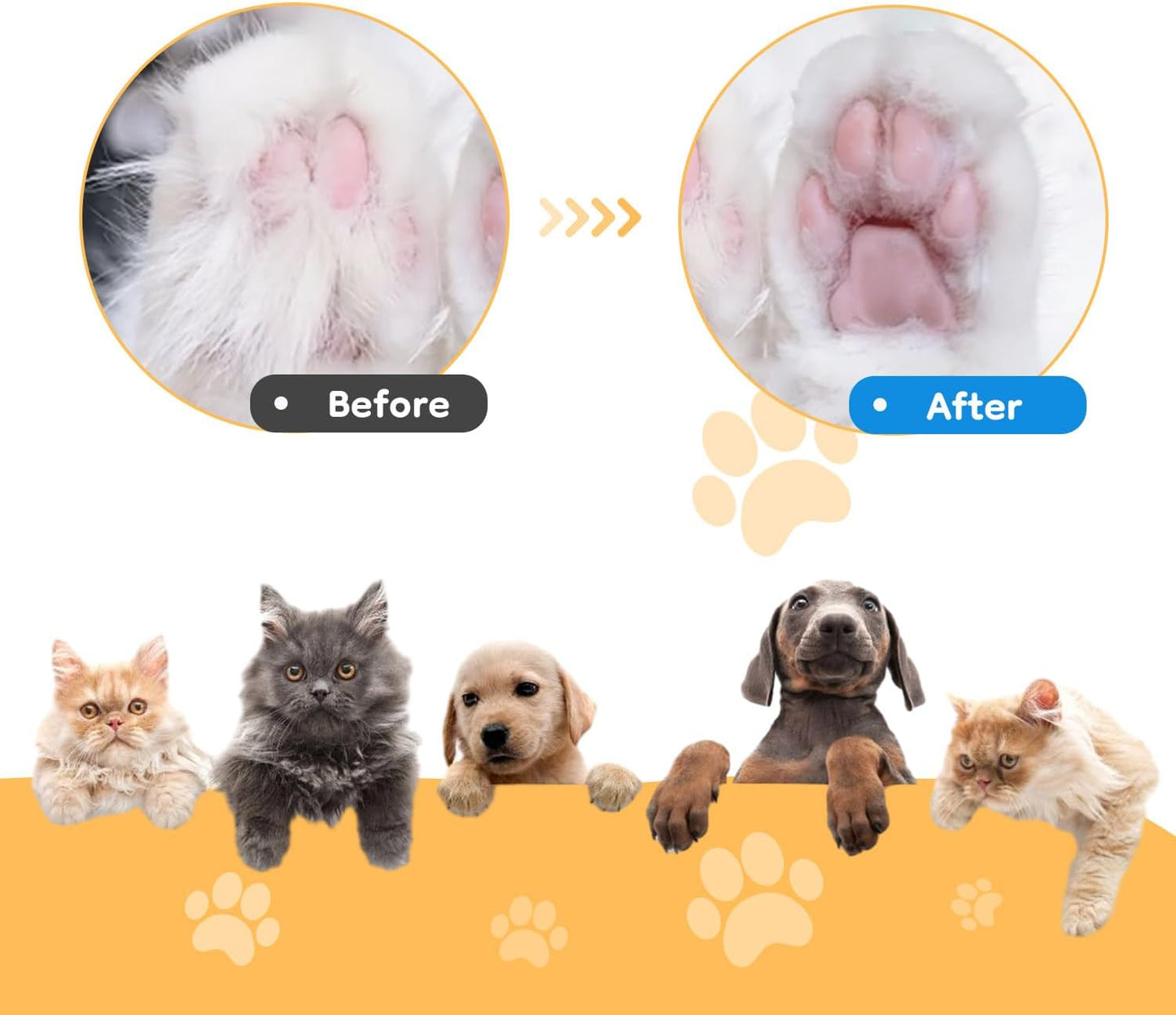 Precision Pet Paw Shaver