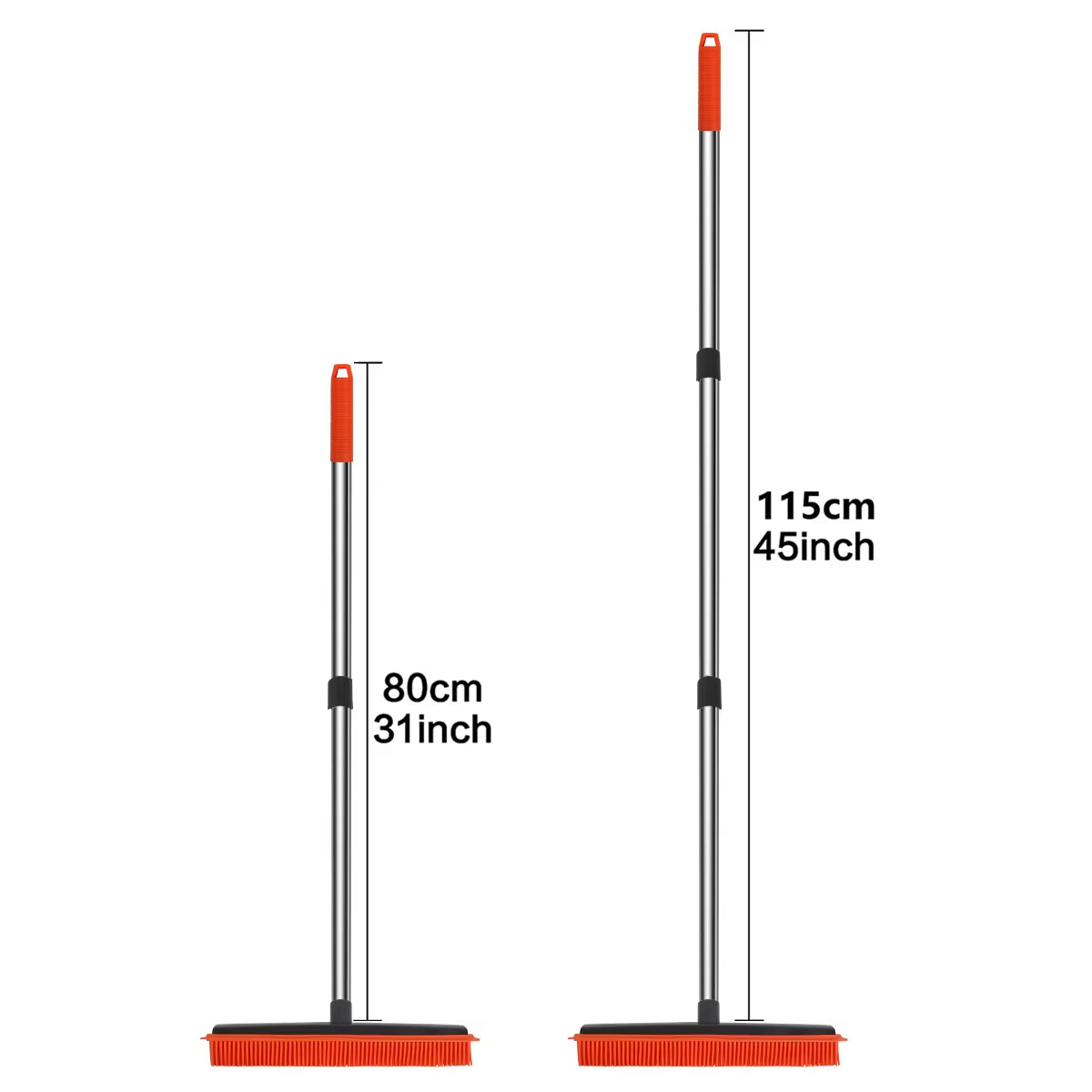 Furglide Pet Hair Rubber Broom